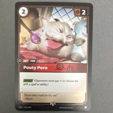Pouty Poro Promo Riftbound OGN 013/258 — live eBay listing