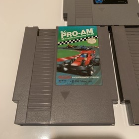 NES Game Lot &ndash; Super Mario Bros/Duck Hunt Pro-am, Golf - 3 Game Nintendo