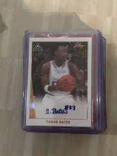 2021-22 Leaf Memories TAMAR BATES #BA-TB1 Rookie AUTO - BASKETBALL CARD
