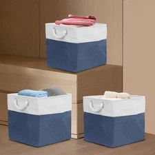 Home Organization Storage Basket, Collapsible Storage Bins, Home Storage Cubes