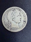 1916 Barber Silver Quarter Dollar 25C #2329