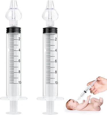 Nasal Aspirator Nose Cleaner Irrigator for New-borns Toddlers x 2