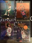 1997-98 Skybox Metal Universe Michael Jordan #23 Foil Basketball Card + 3
