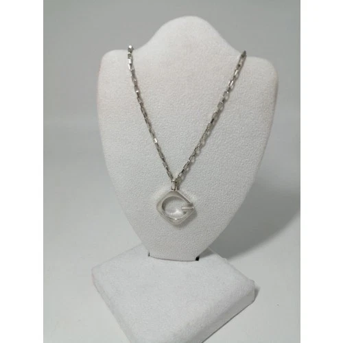 Collana Gucci Quadrata G Argento 233965 J8400 8106 Giappone