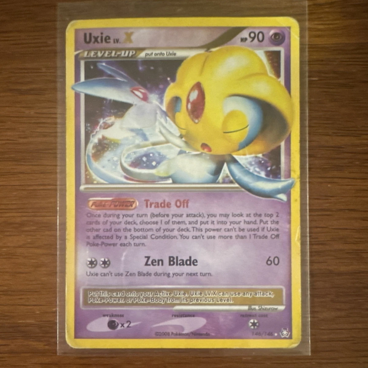 Uxie LV.X Pokémon TCG Cards for sale | eBay