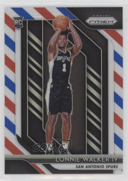2018-19 Panini Prizm Red White & Blue Prizm Lonnie Walker IV #251 h3x