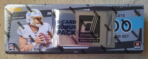 2021 Panini Donruss Football Factory Set Hobby Complete Prizm Justin Fields