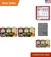 3 Count Ketchup, Sweet Relish & Yellow Mustard Pack - Perfect For Family Picnics