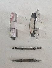 Seiko  6139-7002  end links, pieces  original w/ original spring bars unpolished