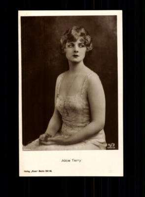 Alice Terry ROSS Verlag Postkarte ## BC 124562