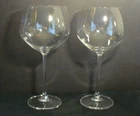 Marquise by Waterford Vintage 9 3/8" All Purpose Balloon Wine Glasses - 2