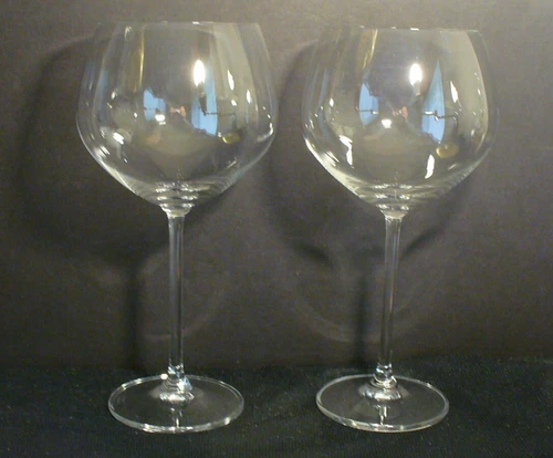 Marquise by Waterford Vintage 9 3/8" All Purpose Balloon Wine Glasses - 2