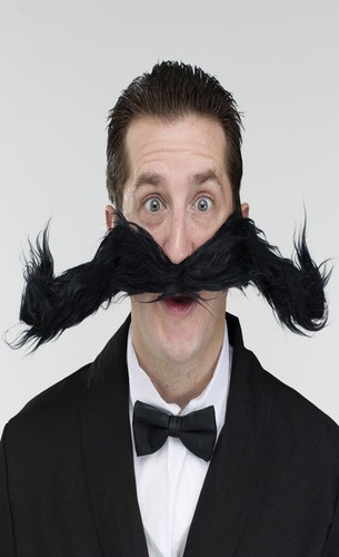 Unisex Self Adhesive Moustaches and beard Fake Mustache Set Fancy Dress 18Styles - Picture 6 of 19