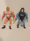 VTG HE MAN 1983 SKELETOR BATTLE ARMOR SOFT HEAD HE-MAN FLYING FISTS 1985 LOT B