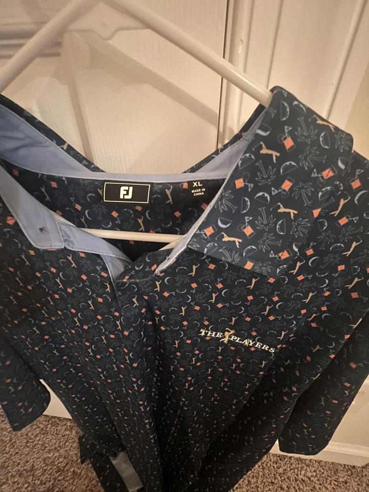 (3) Polos de golf (talla XL) Scotty Cameron, FJ The Players, Masters. Excelente estado Foto 4 de 4