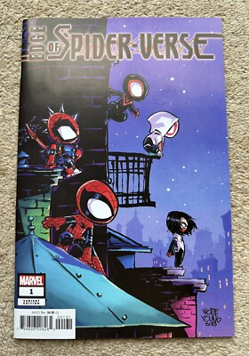 Edge of Spider-Verse #1 (2024) Skottie junge Variante neu ungelesen