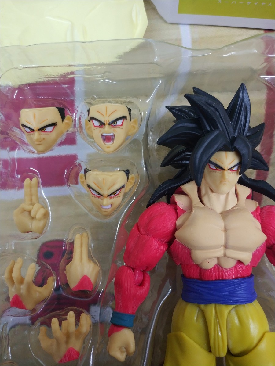 New SHF Super Saiyan 4 Son Goku SH Dragon Ball GT Acion