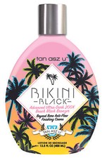 Bikini Black Advanced Tanning Lotion with Beach Black Bronzer. 13.5 fl oz