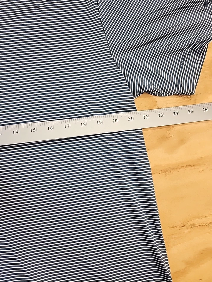 Рубашка поло для гольфа мужская Grand Slam Performance в полоску большая легкая полиэстер - Изображение 3 из 4