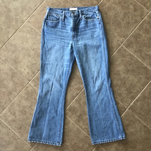 Madewell Rigid Flare High Rise Jeans Sz 