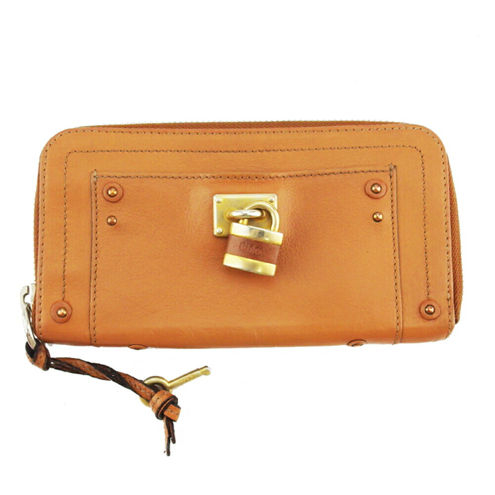 【新品希少品】 Chloe イギリス購入 長財布 パディントン ブラウン 茶色 新品希少品】 Chloe イギリス購入 長財布 パディントン ブラウン