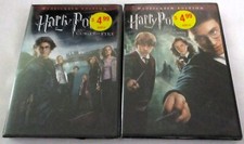 New Harry Potter Goblet Of Fire  Order Of The Phoenix 2 DVD Lot Sealed
