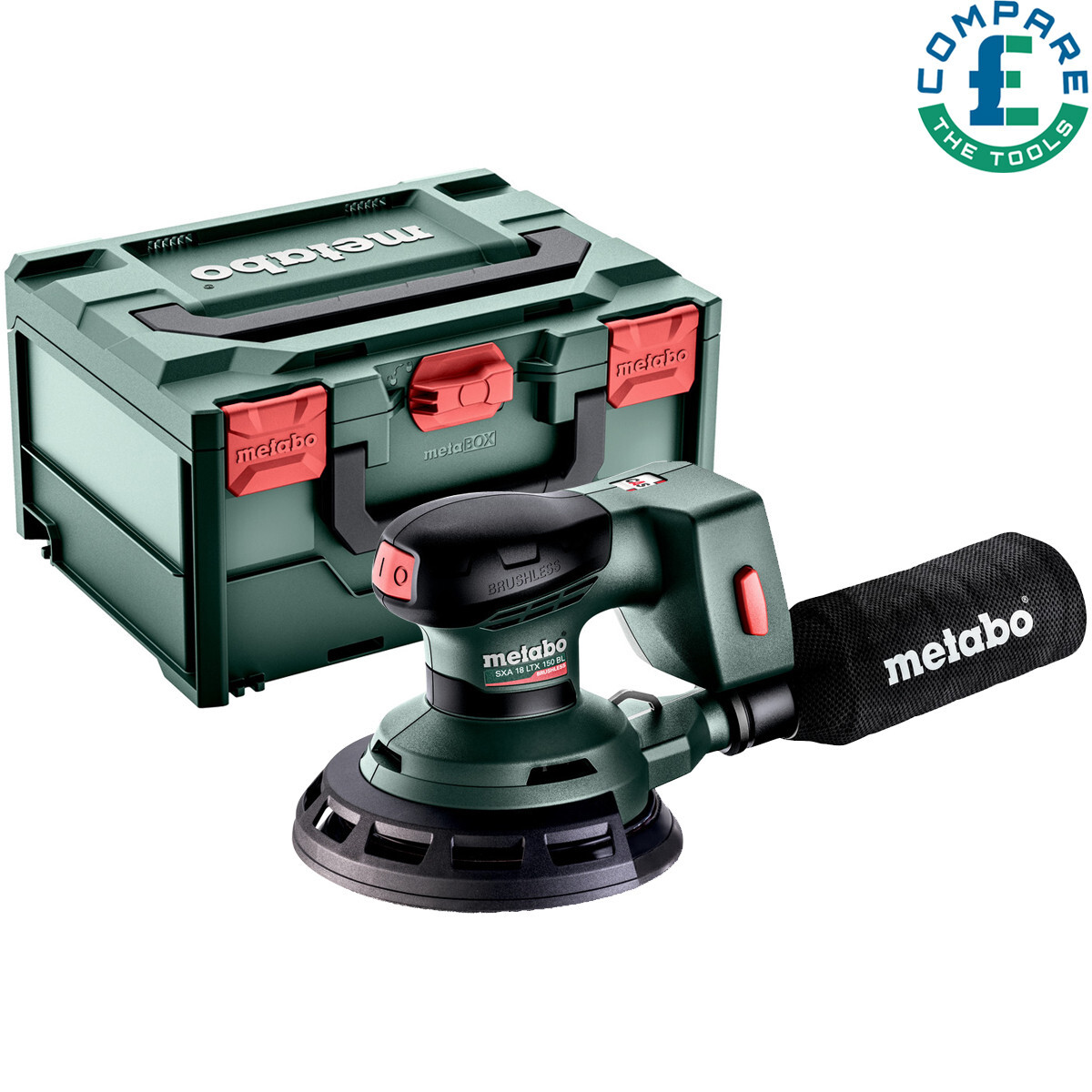 Metabo SXA 18 LTX 150 BL 18V Brushless Orbital Sander With MetaBox 600411840