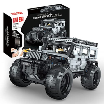 MOULDKING 15009 | Jeep Wrangler Off-Road (RC) 1:12 Technic Bauset NEU & OVP