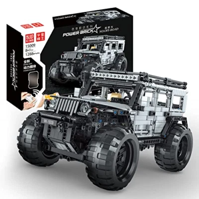MOULDKING 15009 | Jeep Wrangler Off-Road (RC) 1:12 Technic Bauset NEU & OVP - Bild 1 von 4