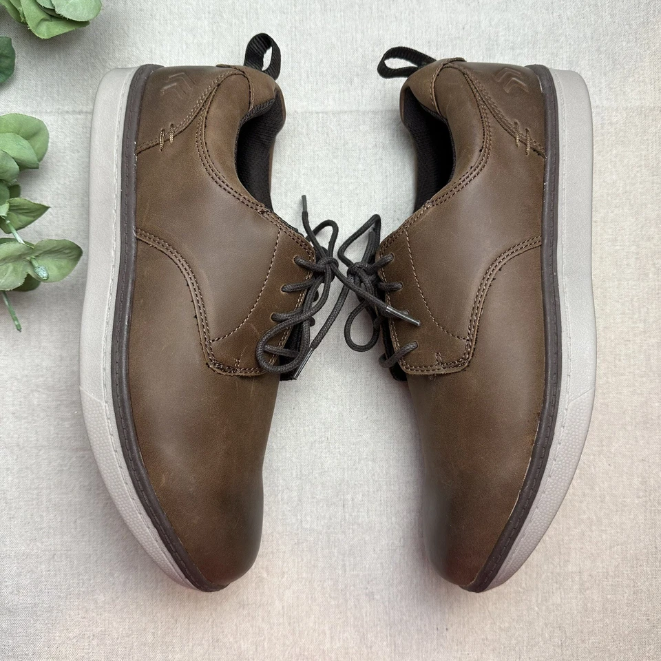 Dr. Scholl's мужские размер 7,5 Declan улучшенный комфорт гель подушка Oxford коричневый - Изображение 2 из 4