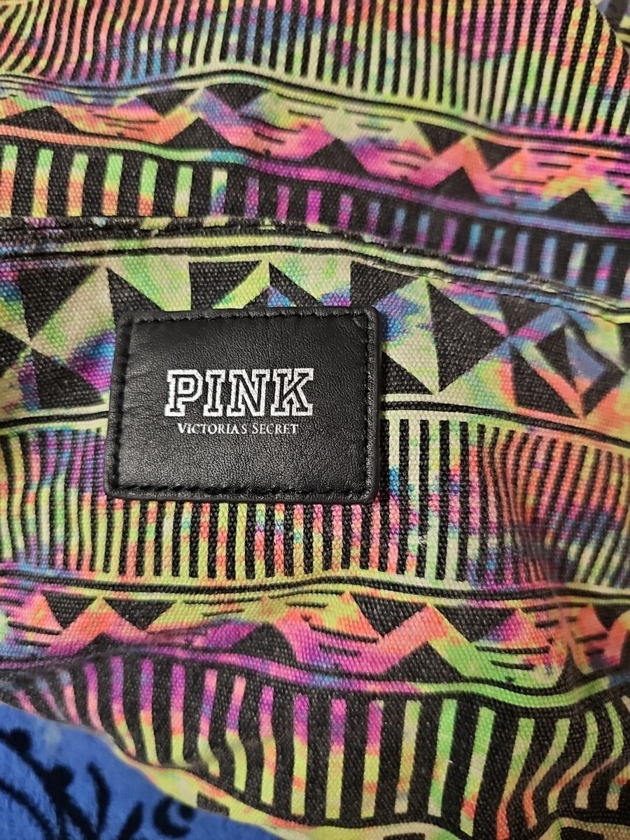 Vintage Pink Victoria’s Secret Rainbow Aztec Backpack Victoria main image 2