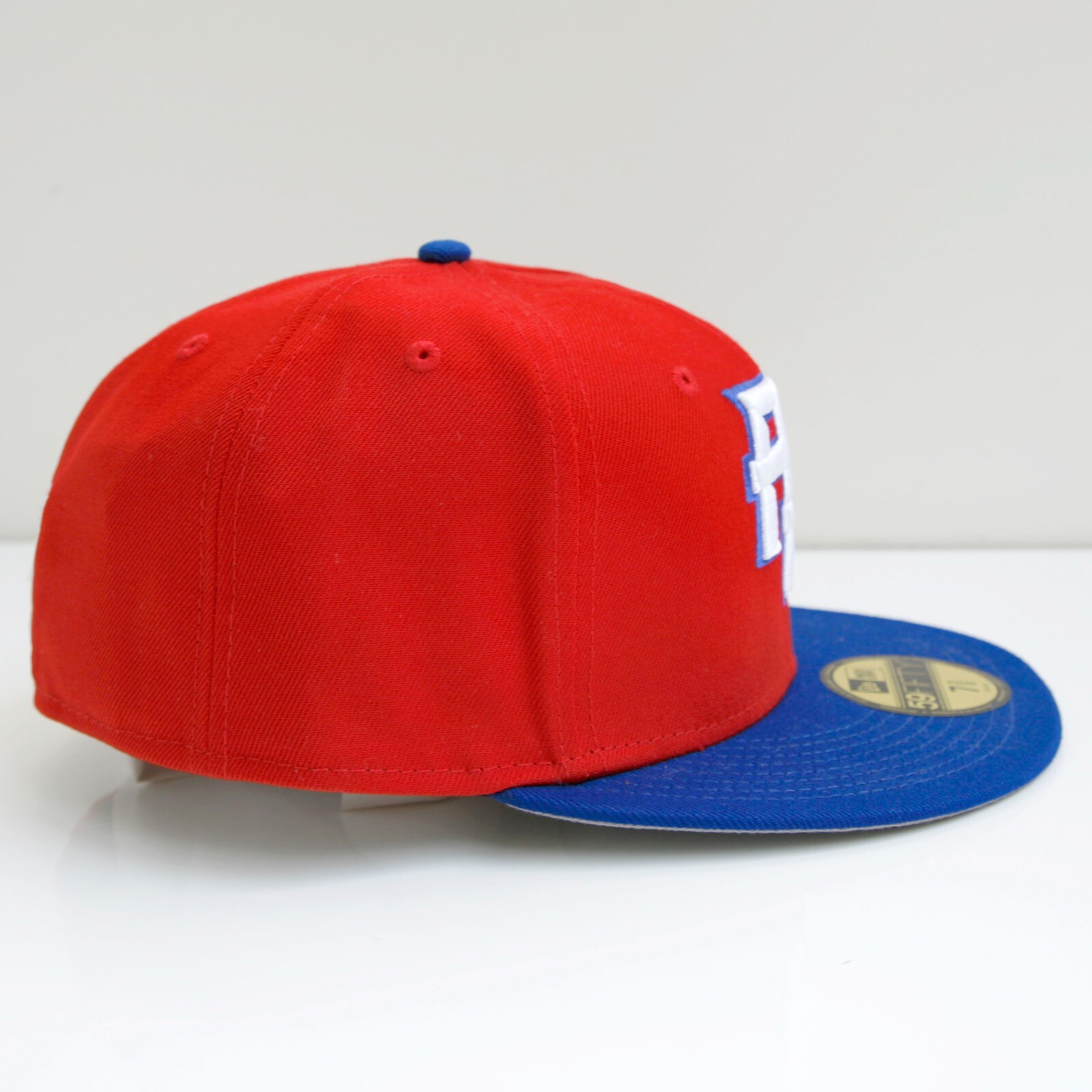 Wbc Rd Cap New Era Puerto Rico Men's Fitted Cap Hat 59fifty 7 3/8 Red Limited ...