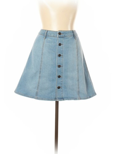 Women Blue Denim Skirt 12 