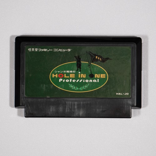 Jumbo Ozaki no Hole in One Professional (Famicom, 1988) Tested Cartridge Japan - 第 1/2 張圖片
