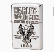 Japan Limited  ZIPPO Lighter Harley-Davidson  Model Bald Eagle HDP-57
