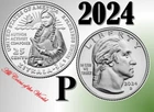 2024-P American Women Quarters Zitkala-Sa — photo from another recent sale