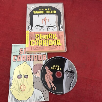Shock Corridor - A DVD  CRITERION Collection B&W Digitally Restored Movie
