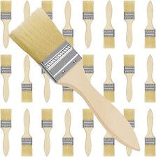 24 x Chip Paint Brushes with Fine Bristles for DIY Decorating & Fence Painting