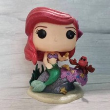 Funko POP! Figura Vinilo Diamante Princesa Ariel #1012 Disney Fuera de Caja