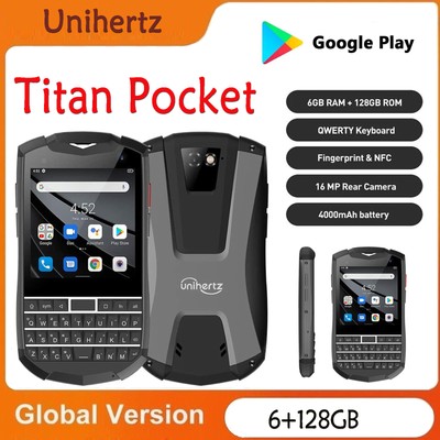 Neu Unihertz Titan Pocket 6+128GB Smartphone Unlocked 4000mAh NFC Simfree Handys