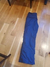 Columbia Snow Pants Youth Extra Large Blue Bugaboo Omni-Tech Adjustable Outgrown