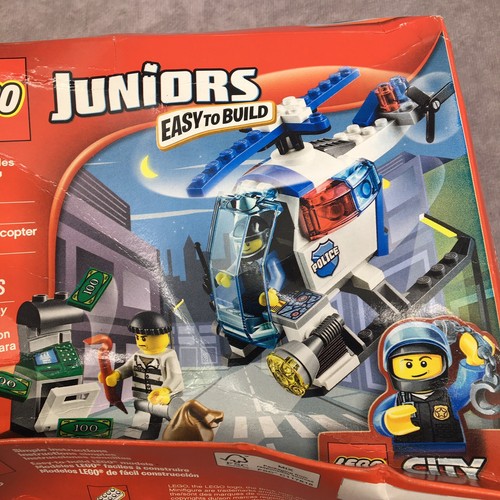LEGO Juniors Police Helicopter Chase 10720 Box Damaged- Hole in box-Unopened - Picture 9 of 10