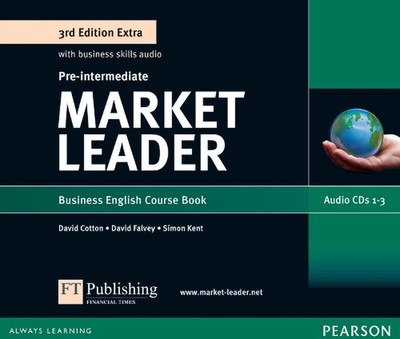 Market Leader 3rd Edition Extra Pre-Intermediate Class Audio CD by Clare Walsh (