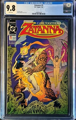 Zatanna #1 (DC, 1993) CGC 9.8 White Page Come Together Part 1 Maroto Cover & Art