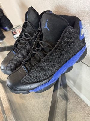 #ad Jordan Air Jordan 13 Retro Hyper Royal Black Blue 414571 040 Sneaker Men 2020 $100.00