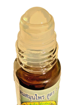 Thailändisches Riechöl (Thai Herbal Oil) 8ml Roll-on ( 2 pcs ) Thai#1 Brand
