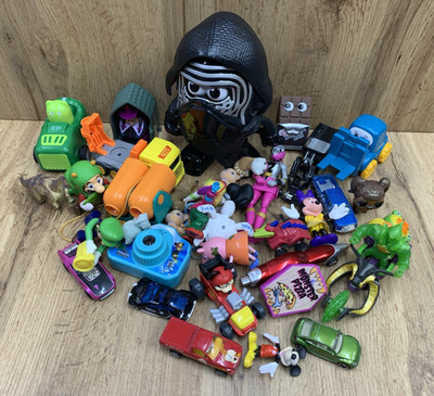 Random Toy Lot- Vintage & Modern 4 lbs Reseller or Collectors Paradise Box 10