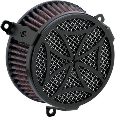 Cobra Cross Air Intake System Black #06-0467-02B-SB fits Kawasaki Vulcan 900