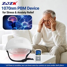 1070nm Brain Photobiomodulation Helmet Natural Treatment for Stroke Alzheimer