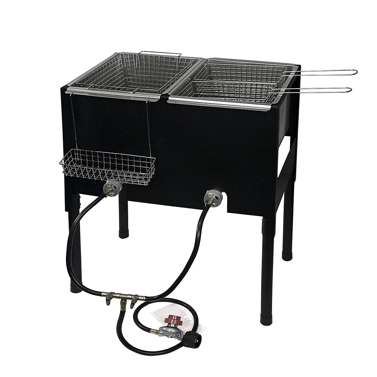 2-burner Propane Station Basket